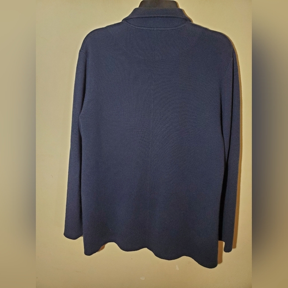 J.crew Merino Wool Sweater Blazer Size M - Picture 6 of 11